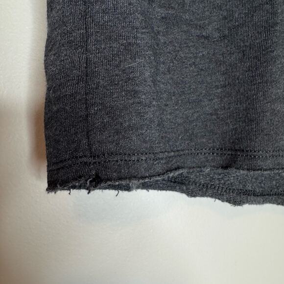 American Eagle Highest Waist Fleece Boyfriend Shorts Black NWT Size Medium - Picture 4 of 9